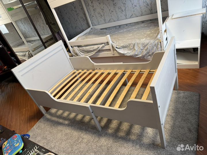 Детская кровать-трансформер IKEA Sundvik