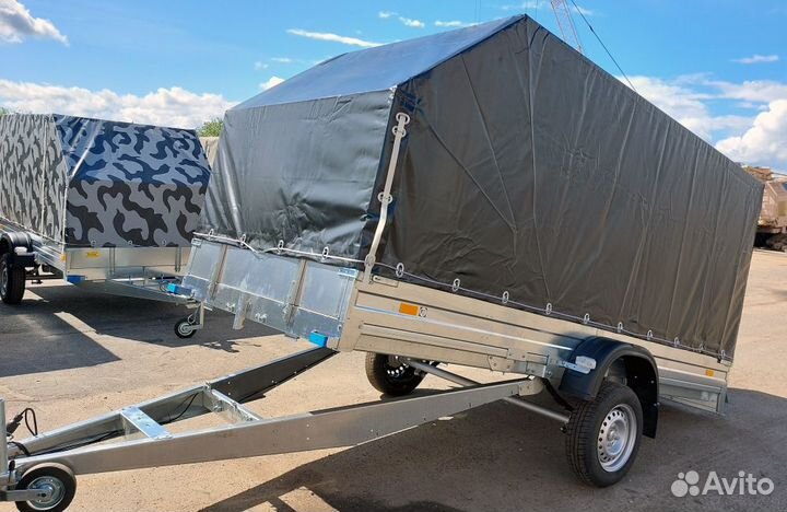 Оцинк. прицеп для л/а 3.5х1.5х1.5 