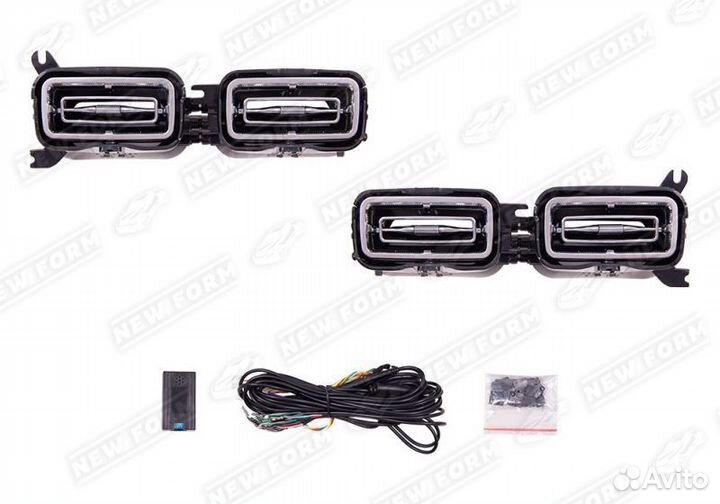 Воздуховоды с подсветкой Mercedes GLS X167