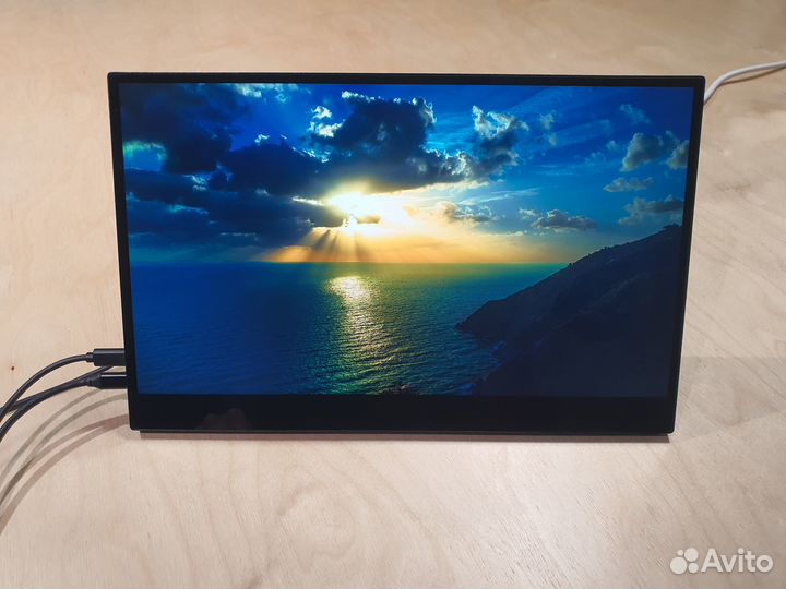 Портативный монитор vchance 15.6 дюйм 4K сенсорный