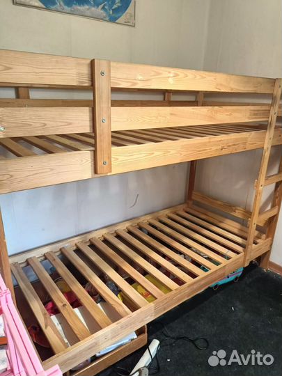 Детская кровать IKEA двухъярусная