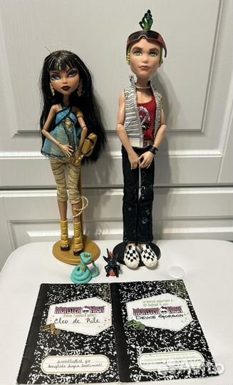 Кукла Монстер Хай Клео и Дьюс Базовые 1 выпуск