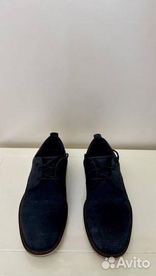 Туфли ecco замшевые. Летние. 43-й размер