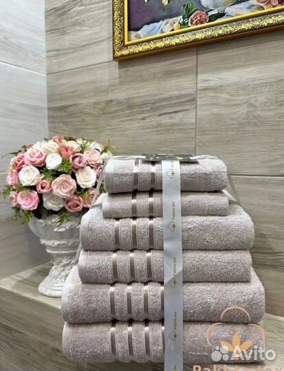 Подарочный набор полотенец, 6шт