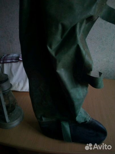 Брезентовые сапоги с калошами с верхом д