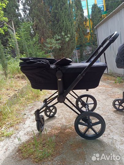 Люлька Cybex priam lux all black