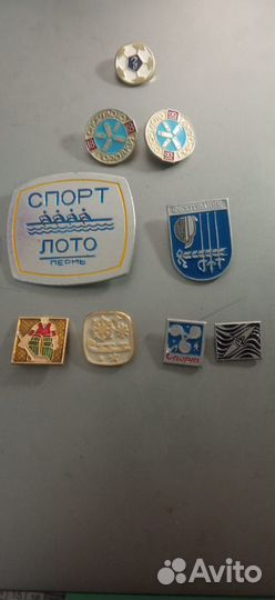 Значки СССР Ленин, спорт