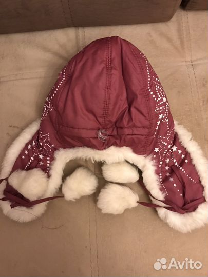 Шапка зимняя для девочки