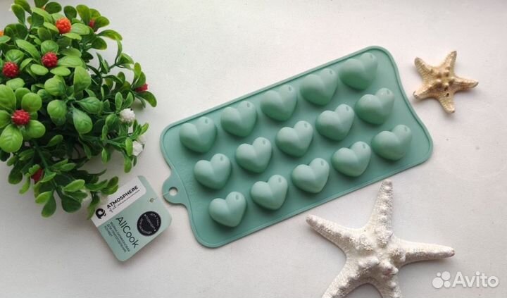 Форма для льда силиконовая новая