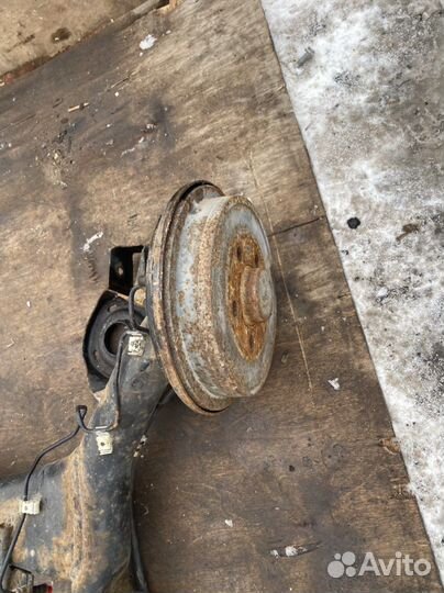 Балка задняя Skoda Fabia 2 08-15