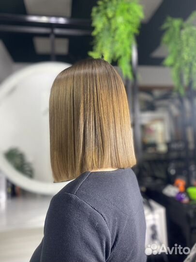 Кератиновое выпрямление / ботокс волос / холодное