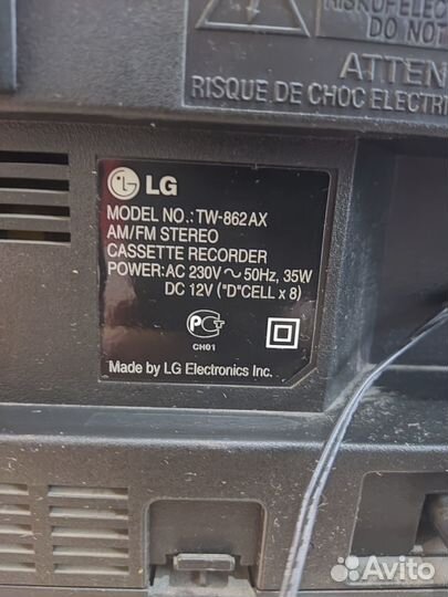 Магнитола LG TW 862 AX,с караоке