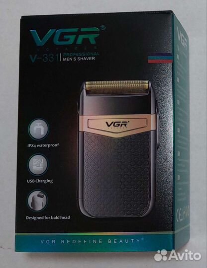 Электробритва мужская VGR V-331