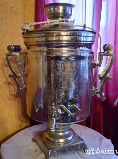 Большой Старинный Самовар Буфетный -Тульский Левша