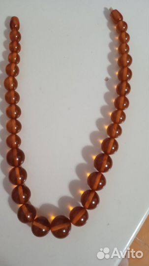 Бусы из янтаря СССР
