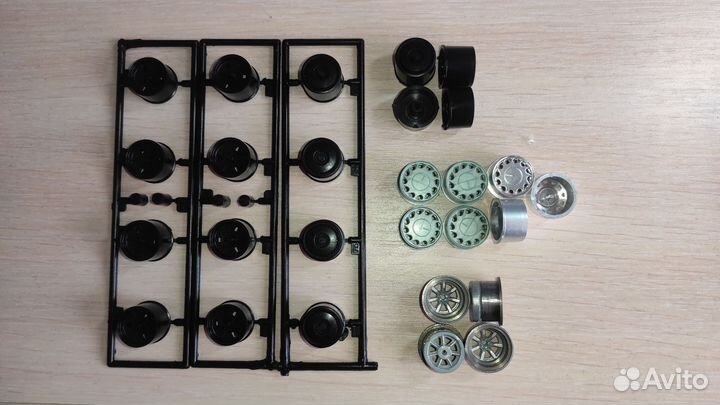 Колеса для моделей авто 1:24