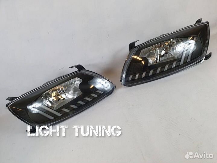 Тюнинг фары Лада Гранта в стиле Ауди