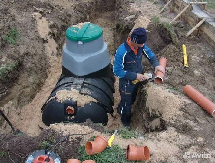 Септик монтаж за 1 день