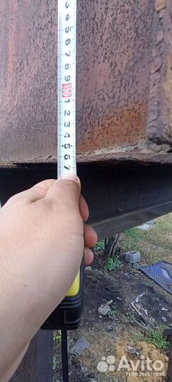 Бак для воды 6,4 м3, 1,57*1,57*2,61м, 5мм