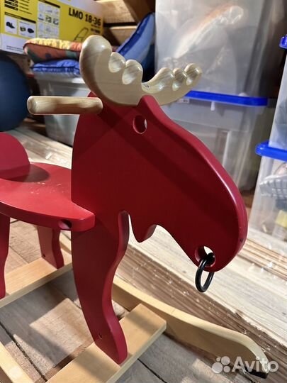 Детская качалка лось IKEA