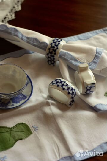 Кольца для салфеток, фарфор, лфз