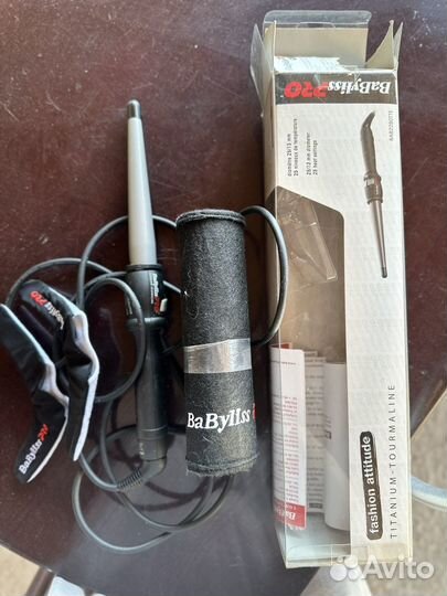 Конусная плойка babyliss pro