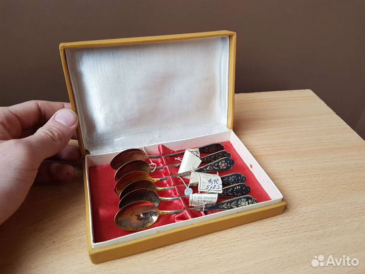 Новые серебряные ложечки СССР