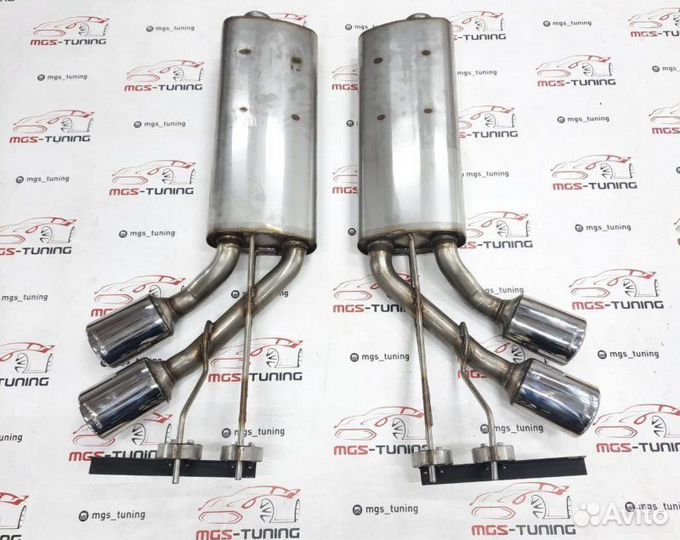 Выхлопная система G65 Silver Mercedes G-class 463