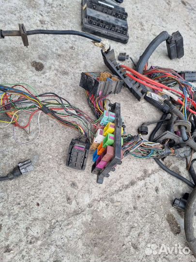 Проводка двигателя и салона на Фольксваген Т-5