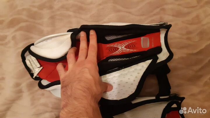 Щитки хоккейные детские Bauer vapor wrap strap