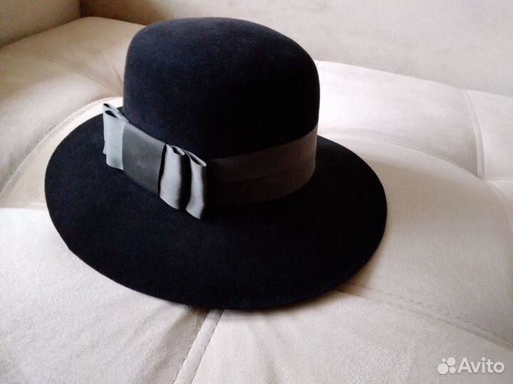 Шляпа фетровая женская