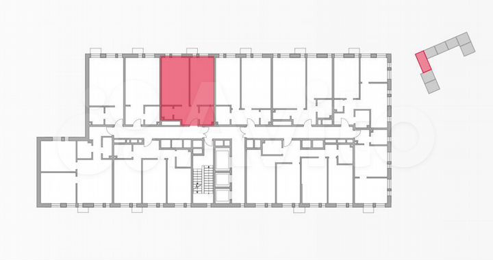 2-к. квартира, 47,2 м², 5/12 эт.