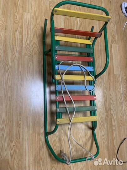 Детские санки коляска