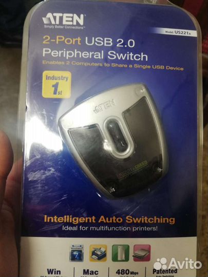 USB Переключатель aten US221A / USB 2.0