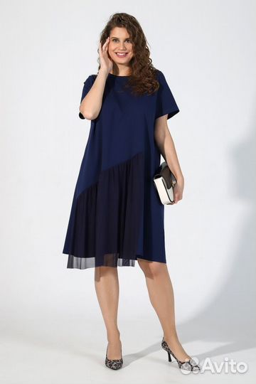 Платье женское Джаззи-2 темно-синий