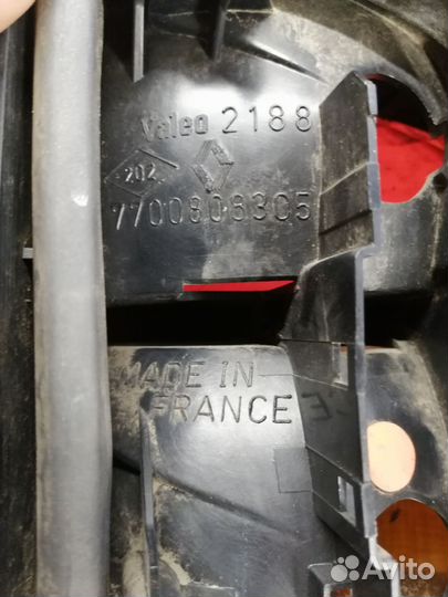 Задний левый фонарь Renault Safrane 1