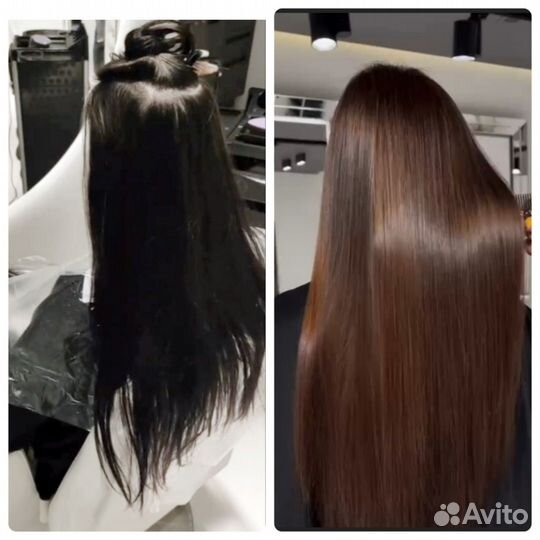 Окрашивание волос. Выход из черного. Фикс. 8000