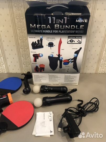 Mega bundle dreamgear + ps move