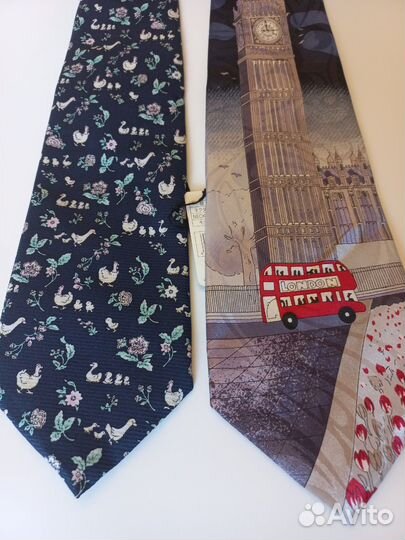 Галстук мужской шелковый Италия