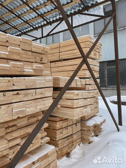 Доска строганная 25х100х6000мм