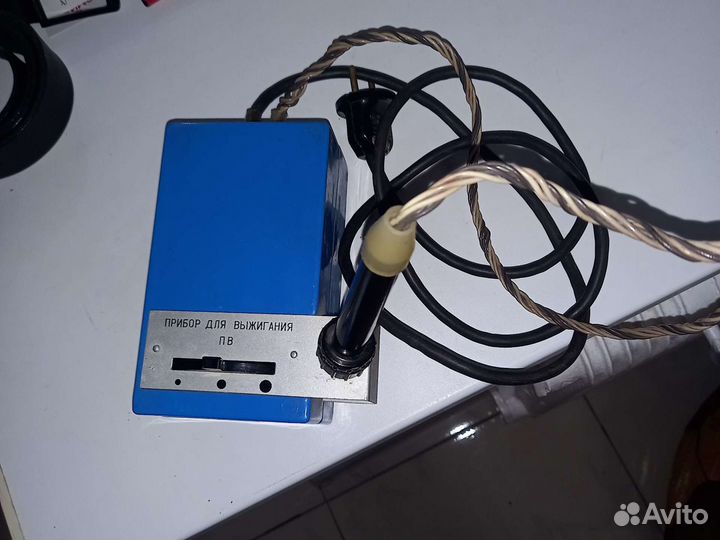 Прибор для выжигания по дереву, винтажный, СССР