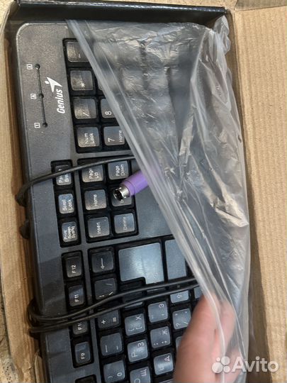 Проводная клавиатура и мышка для компьютера