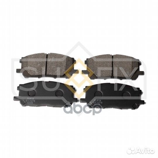 Дисковые тормозные колодки перед прав/лев S