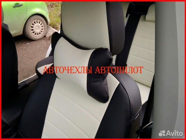 Чехлы Автопилот Nissan Qashqai 1 из экокожи