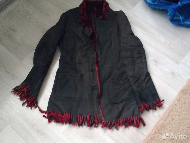 Дубленка женская б/у