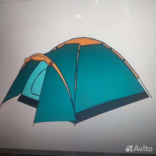 Палатка двухместная
