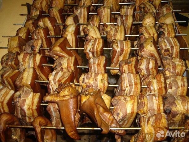 Домашнее копчение(сало, грудинка, уши, рёбра)