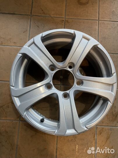 Литые диски r16 на ниву 6J