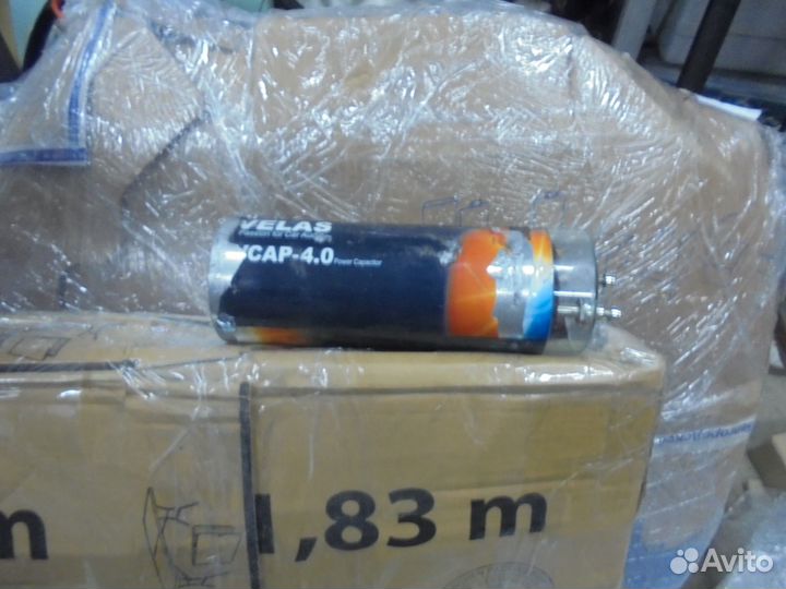 Конденсатор(накопитель)для сабвуфера velas 4 mf