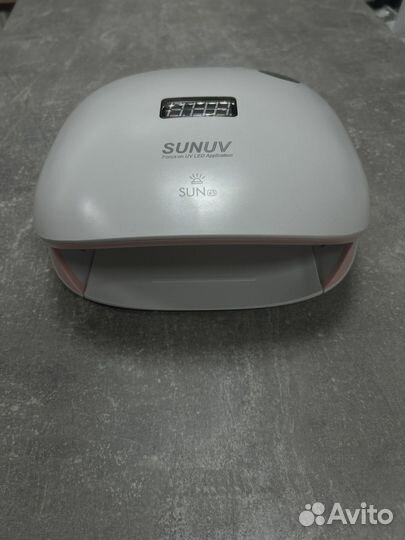 Лампа SUN 4S LED/UV розовая (оригинал) кварц